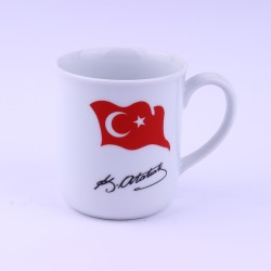 Logo ve Resim Baskılı Hediyelik Porselen Kupa Bardak